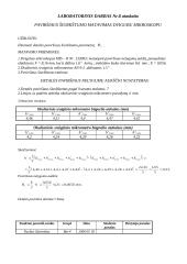 Matavimų teorijos ir praktikos darbų ataskaitos 5 puslapis