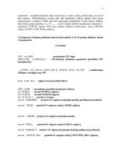 Mikrovaldiklio PIC16F84A laikmačio-skaitiklio ir pertraukčių analizė 2 puslapis