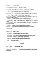 Mikrovaldiklio PIC16F84A laikmačio-skaitiklio ir pertraukčių analizė 3 puslapis