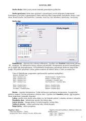 Objektinis programavimas - meniu komandos 2 puslapis