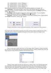Objektinis programavimas - meniu komandos 5 puslapis