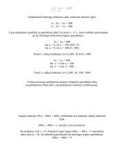 Optimalaus gamybos plano sudarymas ir jo analizė naudojant matematiniais metodus 4 puslapis