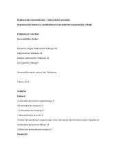 Bendravimas (komunikacija) – kaip vadybos priemonė