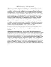 A. Baranausko poema – giesmė miško grožiui