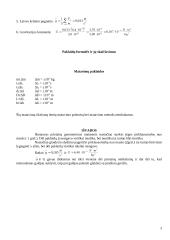 Sunkio jėgos pagreičio prie žemės paviršiaus ir gravitacijos konstantos apskaičiavimas 3 puslapis