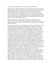 B. Sruogos dramos “Milžino paunksmė” ištraukos analizė ir interpretacija