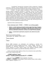 Blankų, šablonų, anketų ("form") panaudojimas internetiniame puslapyje 2 puslapis