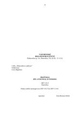 Charakteristika ir veiklos dokumentai: UAB "Mineraliniai vandenys" 11 puslapis