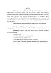 Darbinių drabužių gaminamos produkcijos savikainos skaičiavimas: UAB "Sparta" 3 puslapis