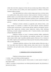 Darbinių drabužių gaminamos produkcijos savikainos skaičiavimas: UAB "Sparta" 5 puslapis