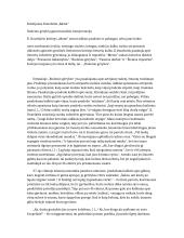 K. Donelaičio ,,Metų” ,,Rudenio gėrybių” interpretacija
