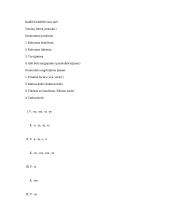 Kalbos dalių apibūdinimas