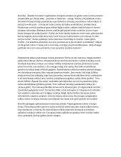 Novelės “Šiąnakt bus šalna” įžvalgos