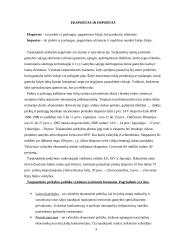 Biudžetinė politika, eksportas ir importas 6 puslapis