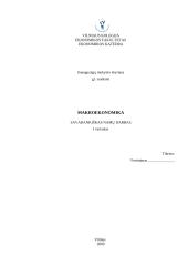 Makroekonomika ir gamyba