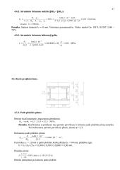 Pastato sijyno metalinių konstrukcijų projektavimas 18 puslapis