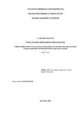 Nuolatinio mokymosi strategijos 8 puslapis