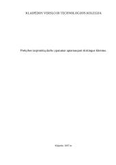 Prekybos tarpininkų darbo ypatumai aptarnaujant skirtingus klientus