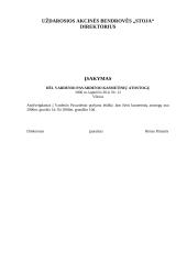 Privalomi rekvizitai visiems dokumentams 4 puslapis