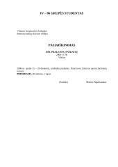 Privalomi rekvizitai visiems dokumentams 5 puslapis