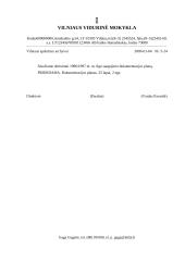 Privalomi rekvizitai visiems dokumentams 6 puslapis