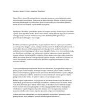 Žmogus ir gamta V.Krėvės apsakyme “Skerdžius”