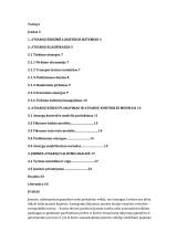 Atsargų valdymo strategija įmonėje