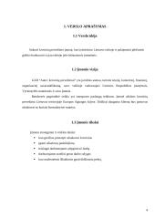 Verslo planas: "Auto1 krovinių pervežimai" 4 puslapis