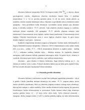 Aliuminis, jo gavimas, savybės, junginiai bei lydiniai 5 puslapis