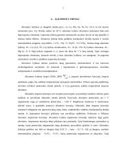 Aliuminis, jo gavimas, savybės, junginiai bei lydiniai 7 puslapis