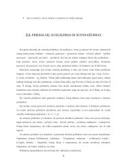 Balsių ir priebalsių tarimo trūkumai jaunimo kalboje 8 puslapis