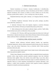 Dalykinės komunikacijos reikšmė formuojant įmonės įvaizdį 6 puslapis