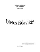 Dietos išdavikės