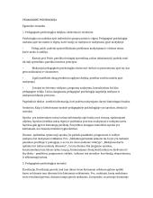 Pedagoginės psichologijos egzamino tematika