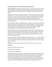 Raiškus skaitymas. Teksto analizavimas ir interpretavimas