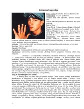 Eminemas - vienas žymiausių reperių 4 puslapis