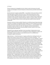 Bendros Europos valstybių užsienio politikos (BUSP) esmė