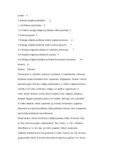 Interesai ir bažnyčia: religinės sektos