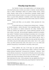 Filosofija kaip literatūra 2 puslapis