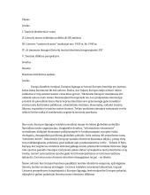 Lietuvių tautos identiteto išlikimo problema besivienijančioje Europoje