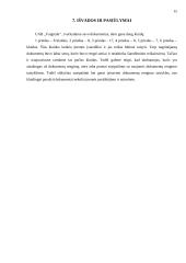 Funkcionuojantys dokumentai ir jų apžvalga įmonėje 15 puslapis