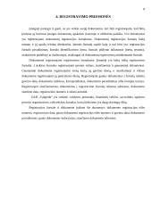 Funkcionuojantys dokumentai ir jų apžvalga įmonėje 8 puslapis