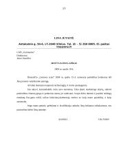 Įmonės charakteristika ir veiklos dokumentai: UAB "Germantas" 17 puslapis