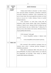 Įmonės charakteristika ir veiklos dokumentai: UAB "Germantas" 3 puslapis