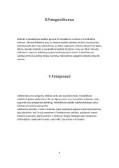 Kokliušo sukėlėjų daroma žala žmogaus organizmui 8 puslapis