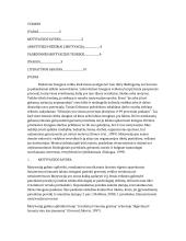 Motyvacijos samprata, teorijos