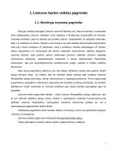 Lietuvos Banko veiklos pagrindai 4 puslapis