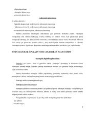 Logistikos planavimas 8 puslapis