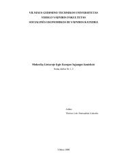 Mokesčių Lietuvoje lygis Europos Sąjungos (ES) kontekste