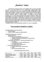 Nacionalinio biudžeto kilmė, sudėtis bei balansas 4 puslapis
